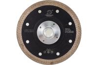 Диск алмазный отрезной турбо с фланцем SLIM 125*M14*1,4 мм гранит сухой рез TECH-NICK